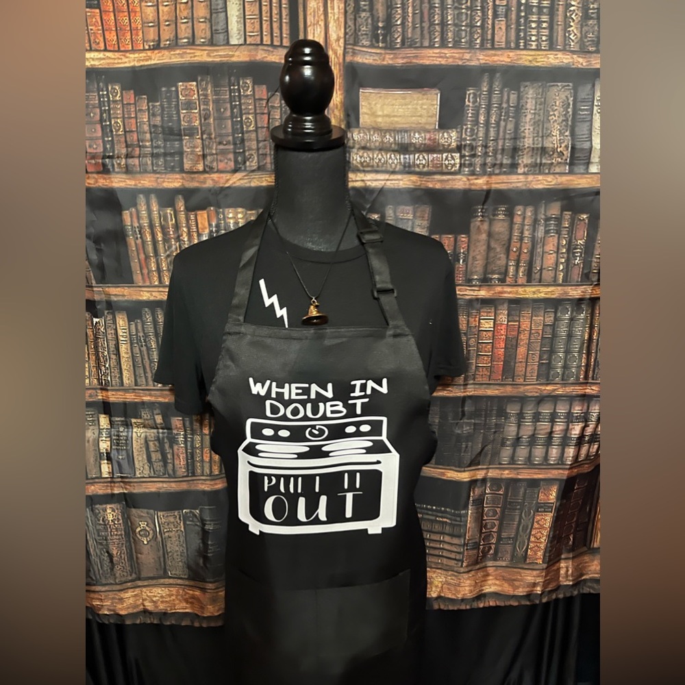 COPY - Handcrafted When In Doubt Pull It Out Apron